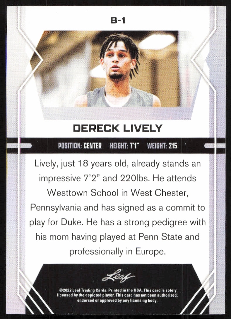 Dereck Lively thumbnail 2