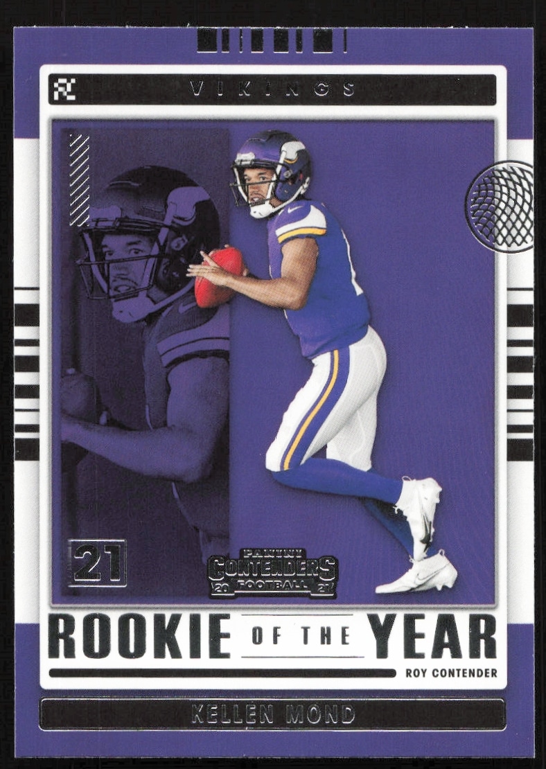 2021 Panini Contenders Football Kellen Mond #ROY-KMO trading card