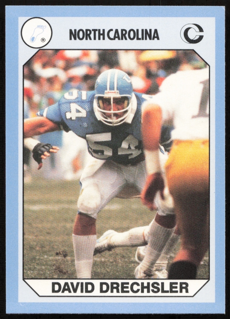 1990 Collegiate Collection North Carolina David Drechsler #29 trading card