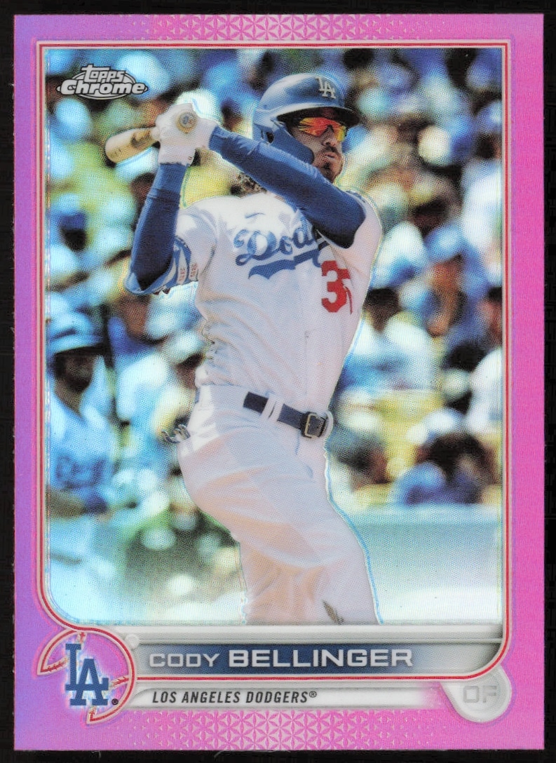 2022 Topps Chrome Cody Bellinger #106 trading card