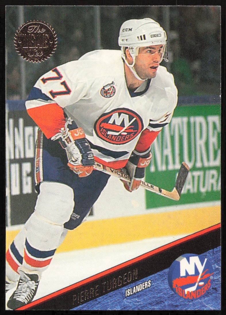 1993-94 Leaf Series 1 Pierre Turgeon #25 trading card