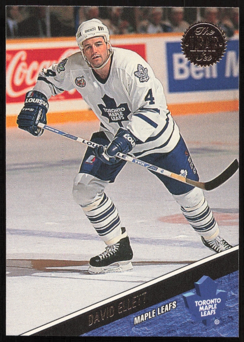 1993-94 Leaf Series 1 David Ellett #86 trading card