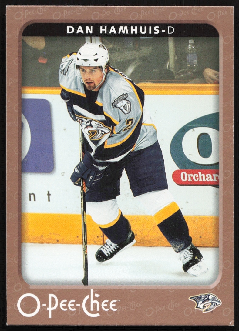 2006-07 O-Pee-Chee Dan Hamhuis #287 trading card