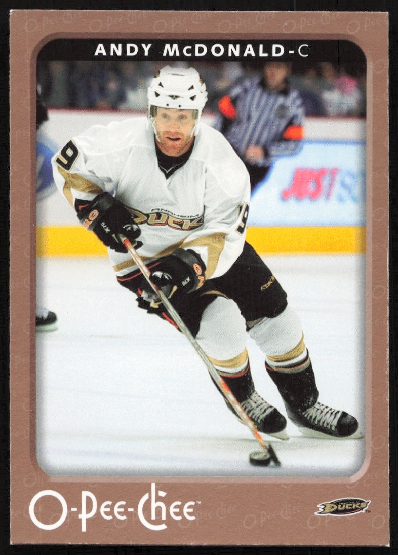 2006-07 O-Pee-Chee Andy McDonald #3 trading card