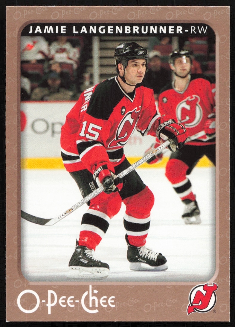 2006-07 O-Pee-Chee Jamie Langenbrunner #299 trading card