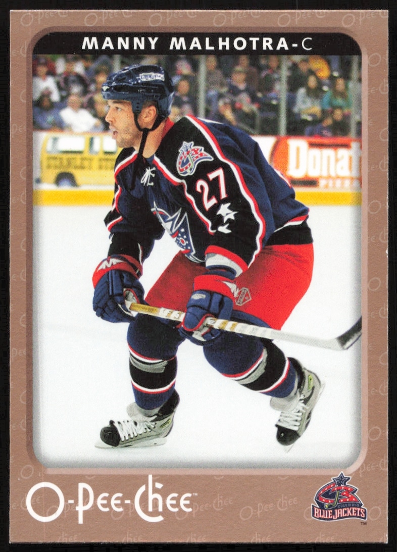 2006-07 O-Pee-Chee Manny Malhotra #150 trading card