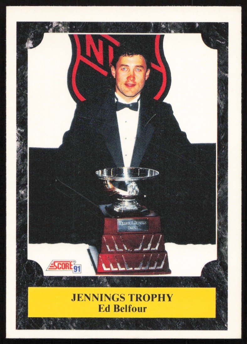 1991-92 Score American Ed Belfour #433 trading card