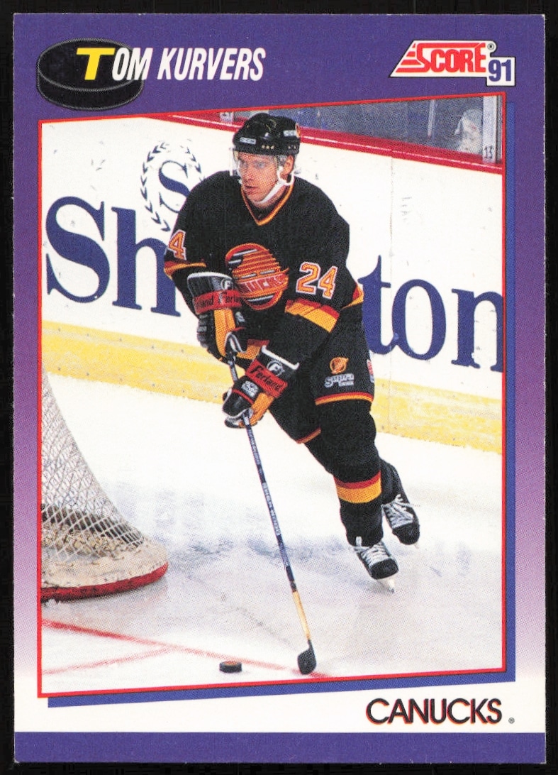 1991-92 Score American Tom Kurvers #174 trading card