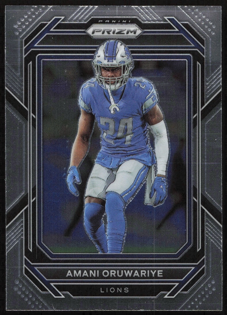2022 Panini Prizm Football Amani Oruwariye #101 trading card