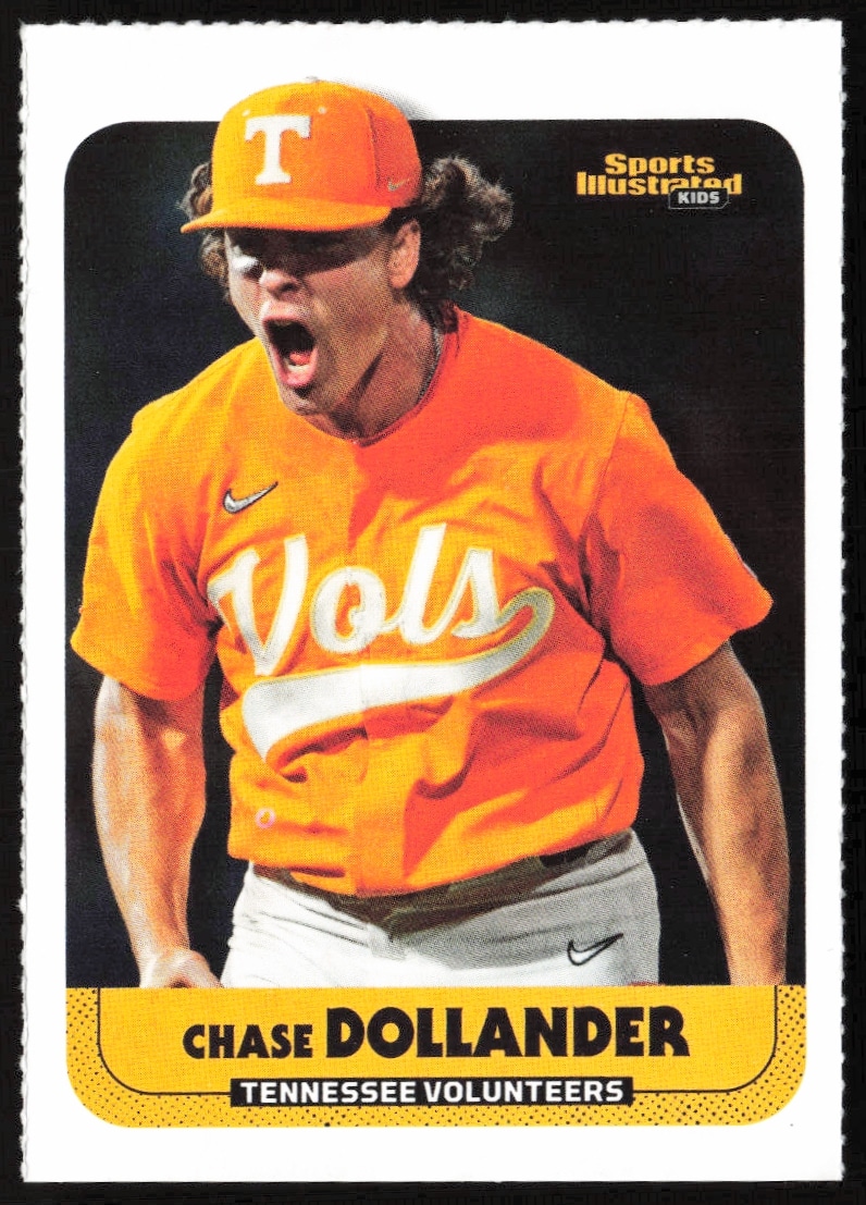 2023 Sports Illustrated Kids Chase Dollander #1077 trading card