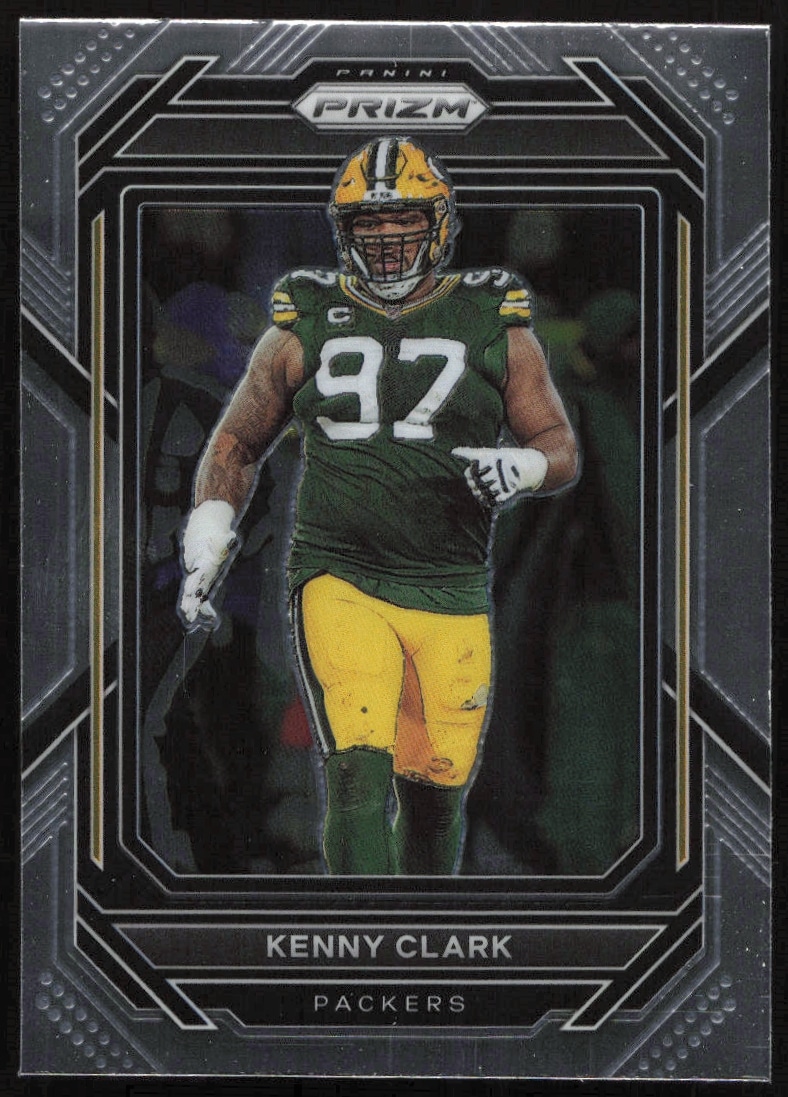 2022 Panini Prizm Football Kenny Clark #110 trading card