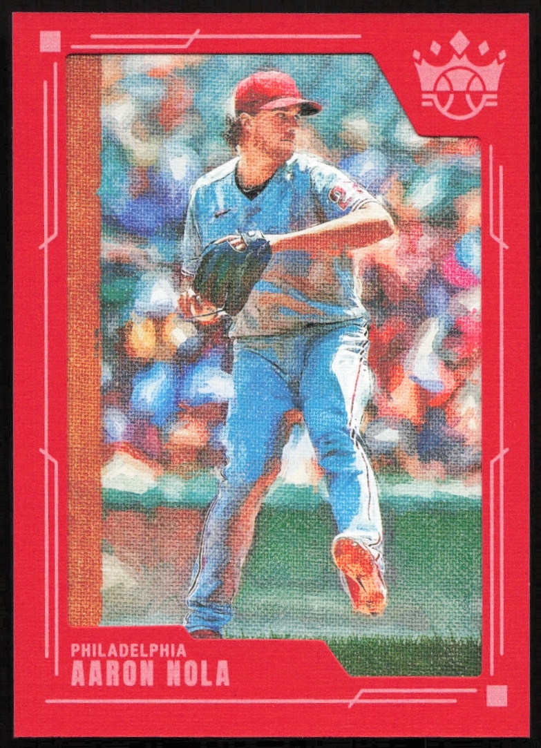 2022 Panini Diamond Kings Aaron Nola #118 trading card