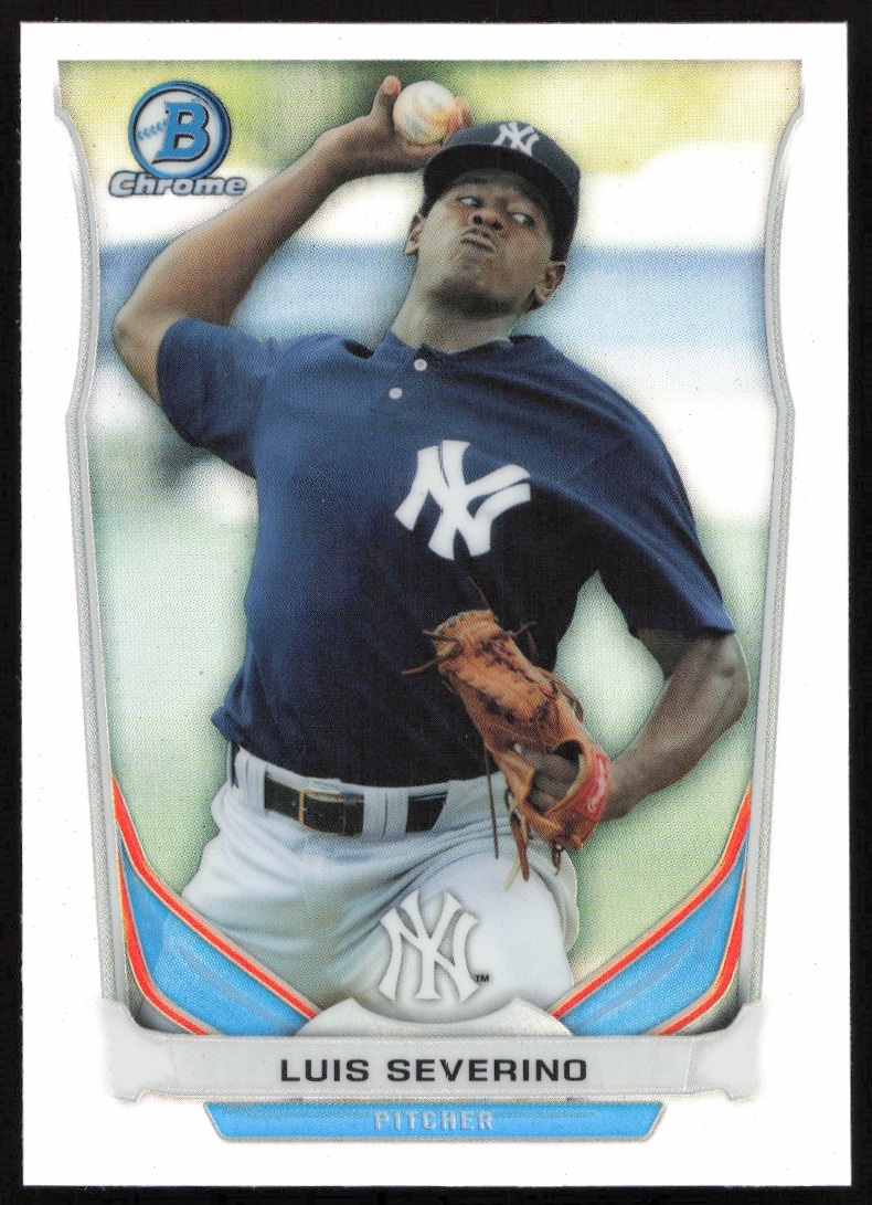 2014 Bowman Draft Luis Severino #CTP-38 trading card
