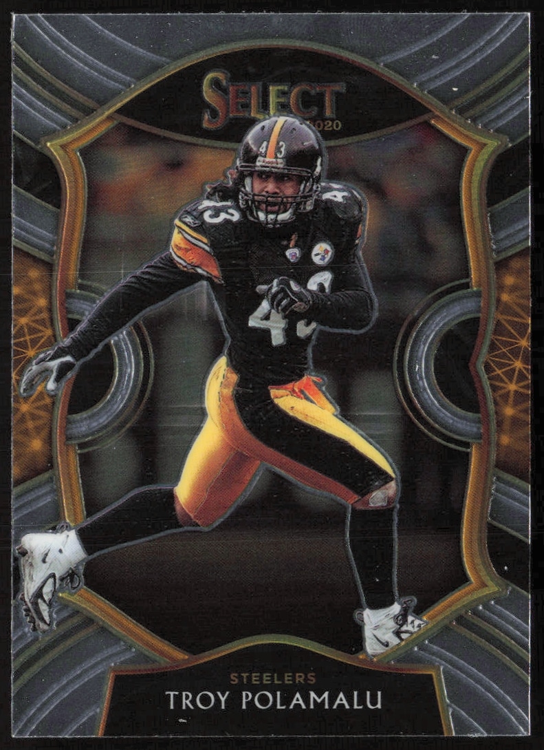 2020 Panini Select Troy Polamalu #28 trading card