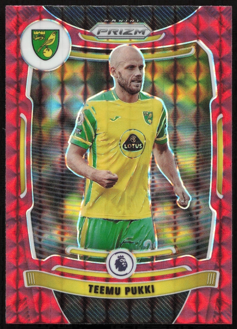 Teemu Pukki (Red Mosaic Prizm · Foil)