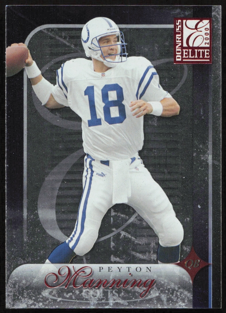 2000 Donruss Elite Peyton Manning #49 trading card