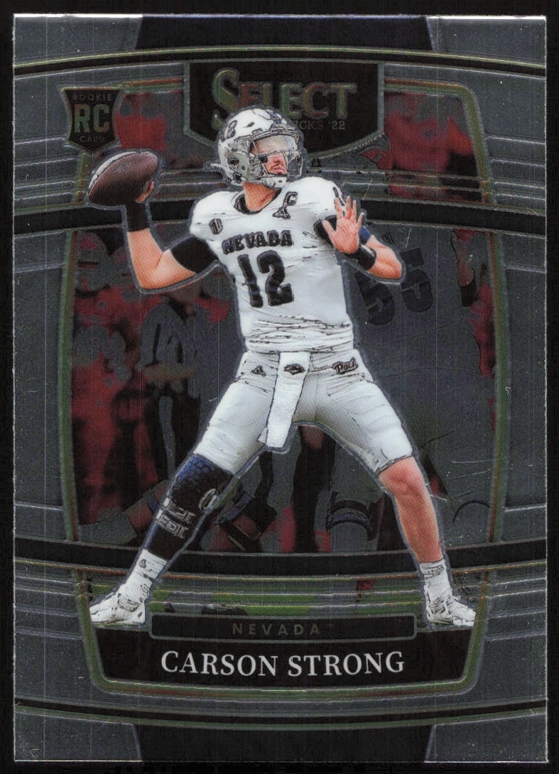 2022 Panini Select Draft Picks Carson Strong #11 trading card
