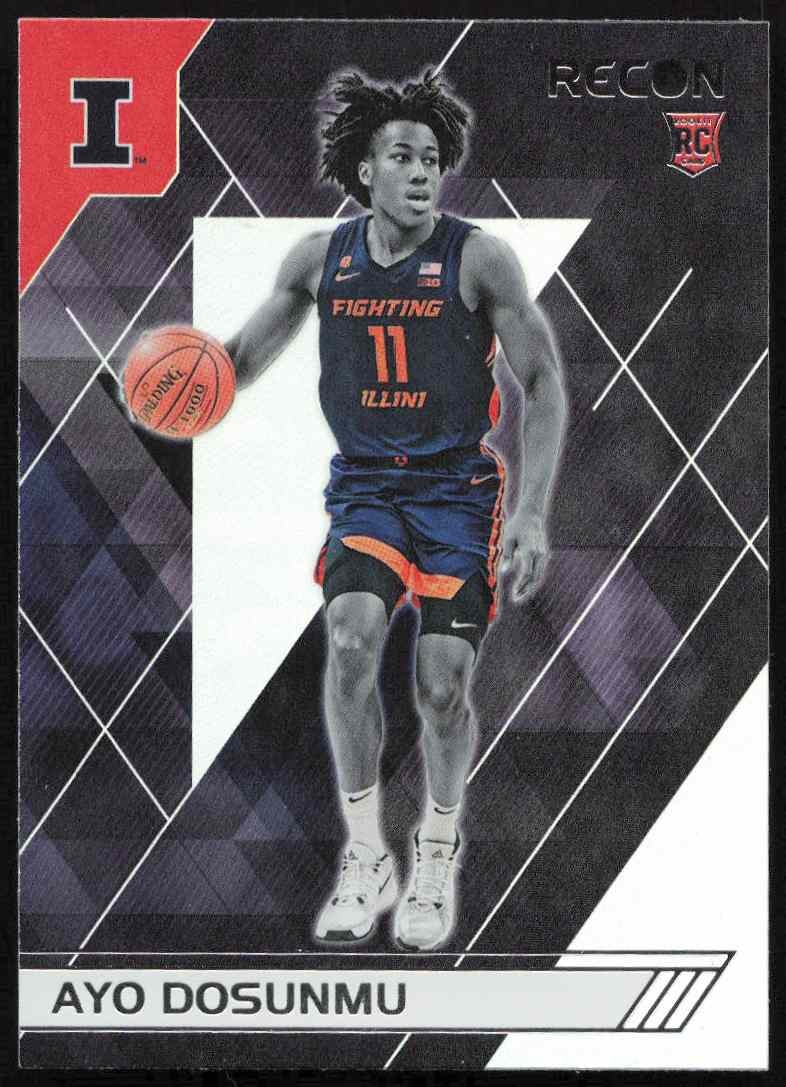 2021-22 Panini Chronicles Draft Picks Ayo Dosunmu #139 trading card