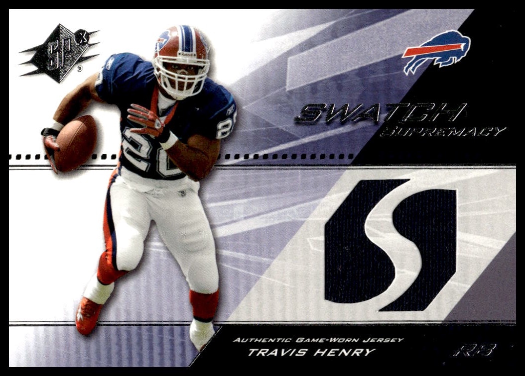 2004 Upper Deck Spx Travis Henry #SW-TH trading card