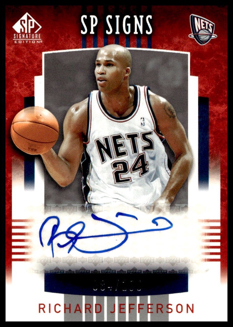2004-05 Upper Deck Sp Signature Edition 2004-05 Upper Deck Sp Signature Edition #SPS-RJ trading card