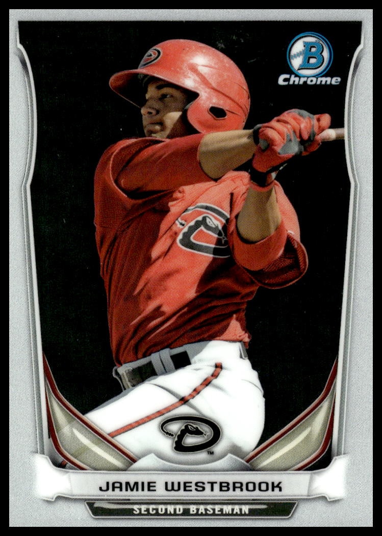 2014 Bowman Chrome Jamie Westbrook #BCP12 trading card
