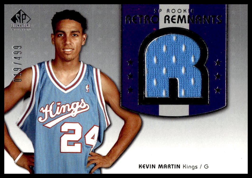 2004-05 Upper Deck Sp Signature Edition Kevin Martin #120 trading card