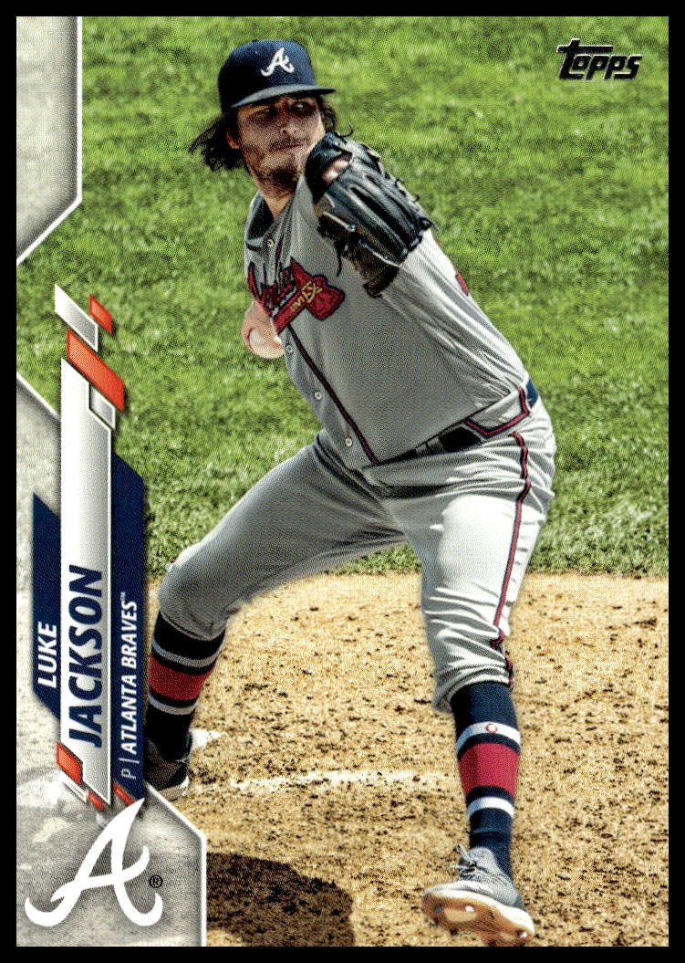 2020 Topps Series 1 Luke Jackson #215 trading card