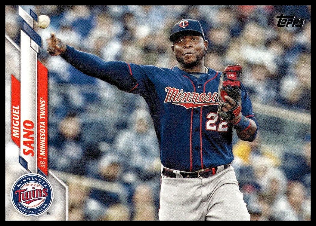 2020 Topps Series 2 Miguel Sano #424 trading card