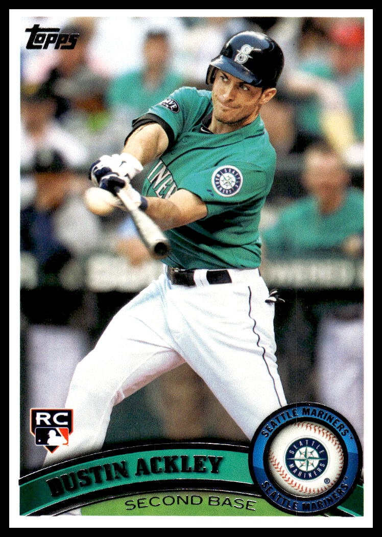 2011 Topps Update Series Dustin Ackley #US30 trading card