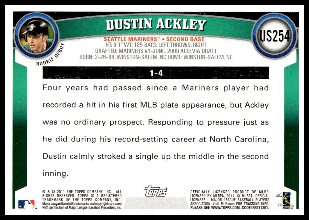 Dustin Ackley thumbnail 2