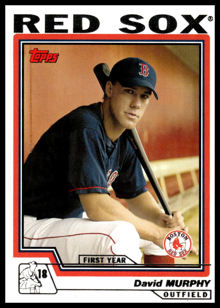 2003 Topps David Murphy #303 trading card
