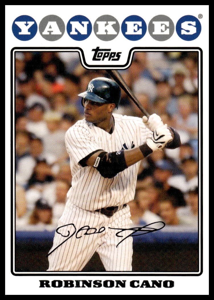2008 Topps Robinson Cano #136 trading card