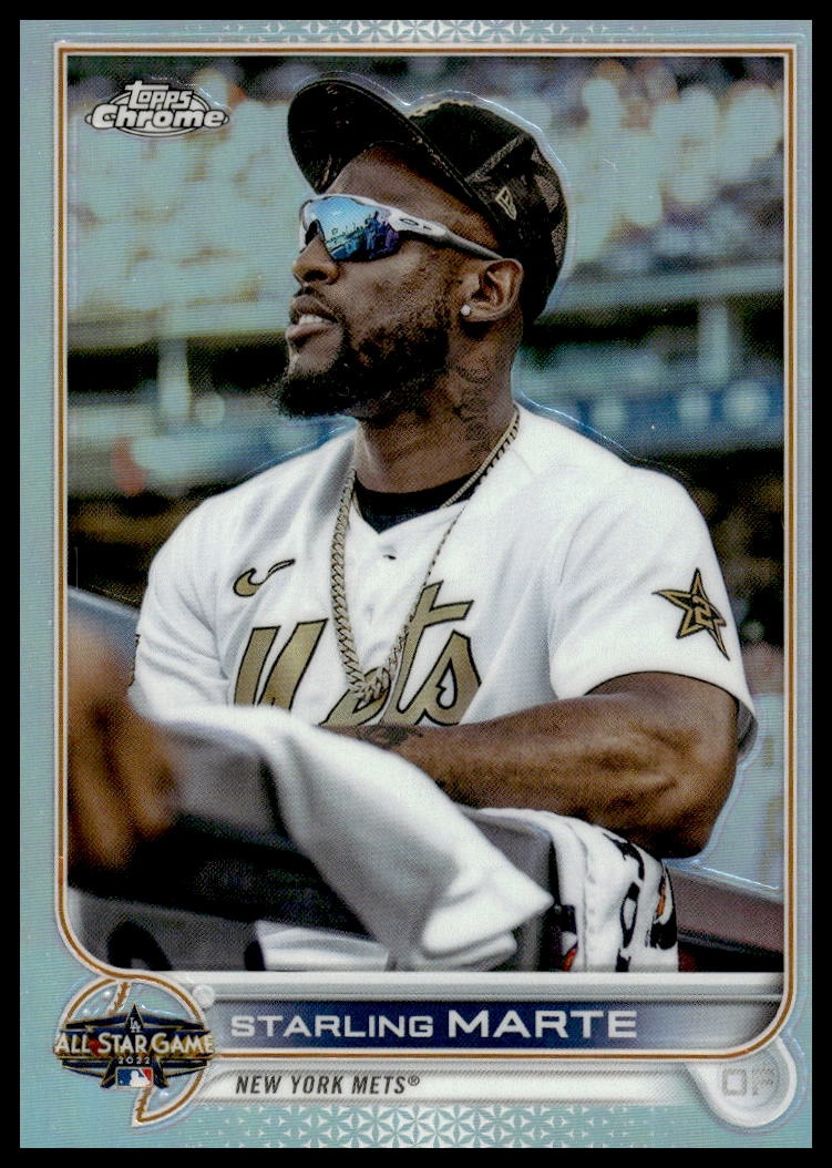 2022 Topps Chrome Update Starling Marte #ASGC-34 trading card