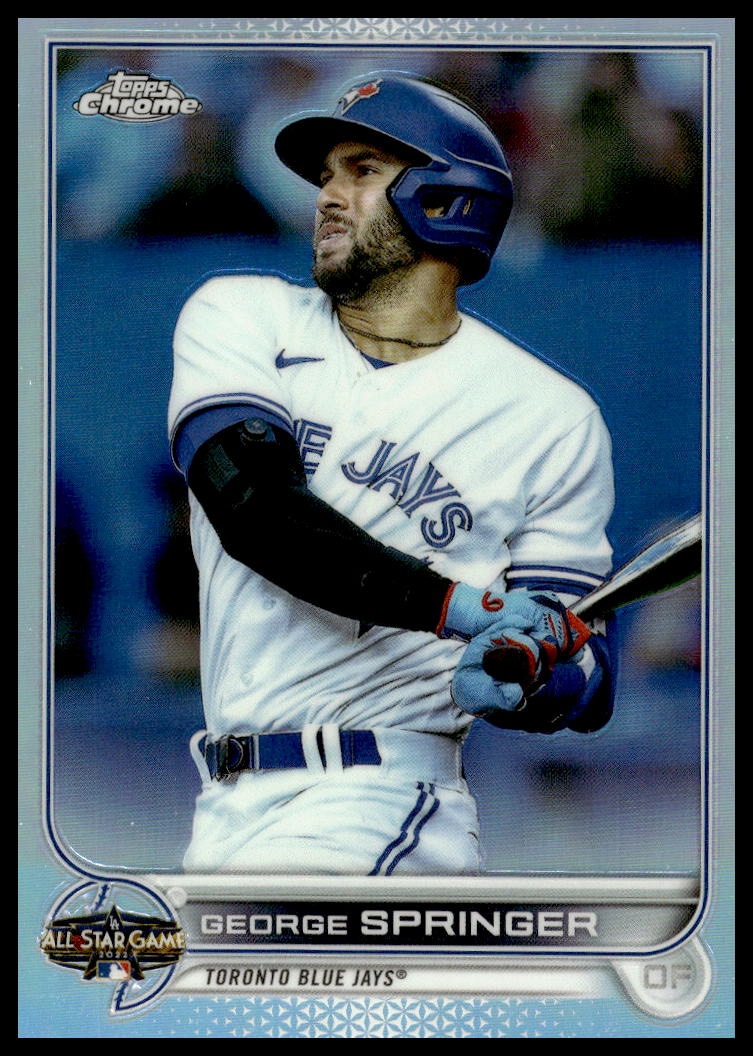 2022 Topps Chrome Update George Springer #ASGC-23 trading card