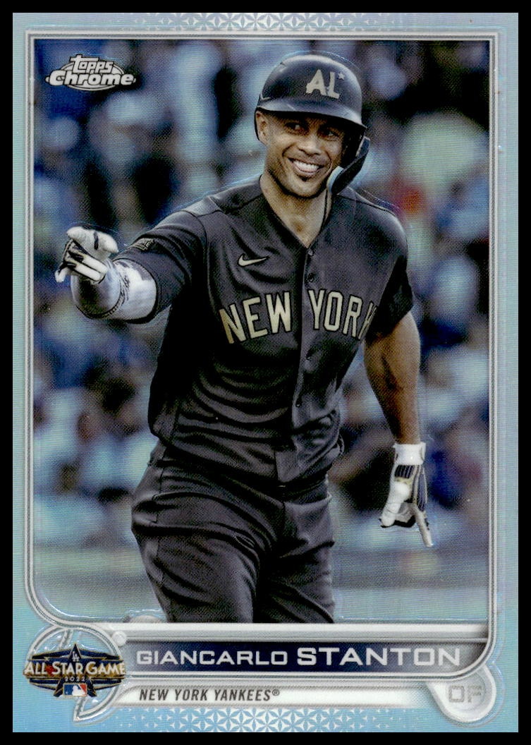 2022 Topps Chrome Update Giancarlo Stanton #ASGC-20 trading card