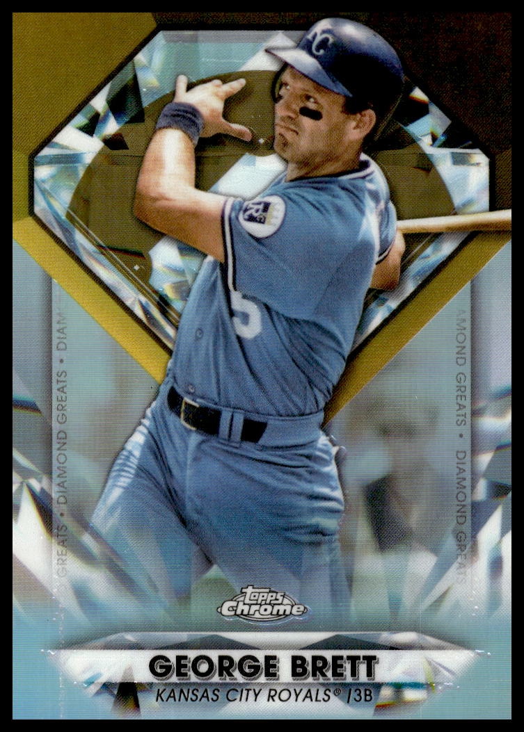 2022 Topps Chrome Update George Brett #DGC-35 trading card