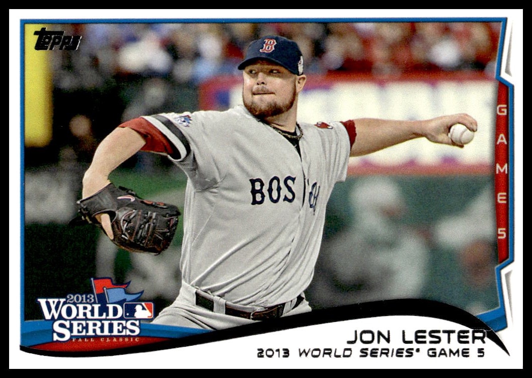 2014 Topps Jon Lester #206 trading card