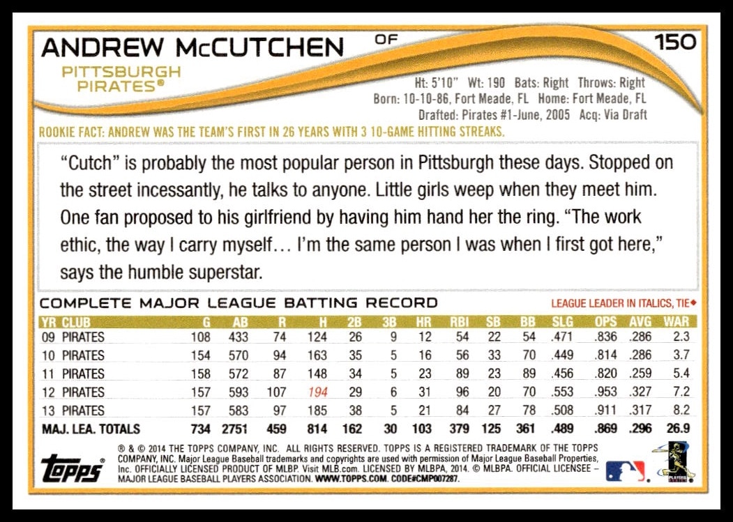 Andrew McCutchen thumbnail 2