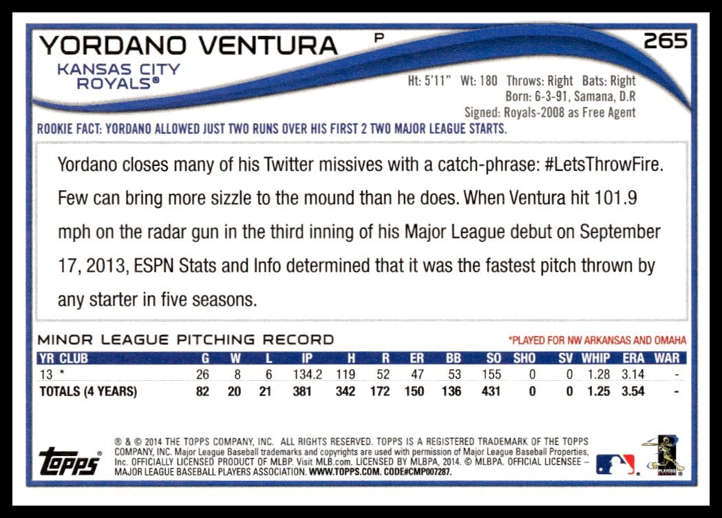 Yordano Ventura thumbnail 2
