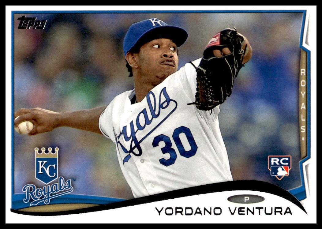 2014 Topps Yordano Ventura #265 trading card
