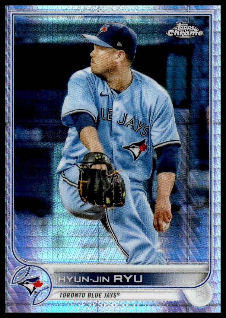 2022 Topps Chrome Hyun-Jin Ryu #122 trading card