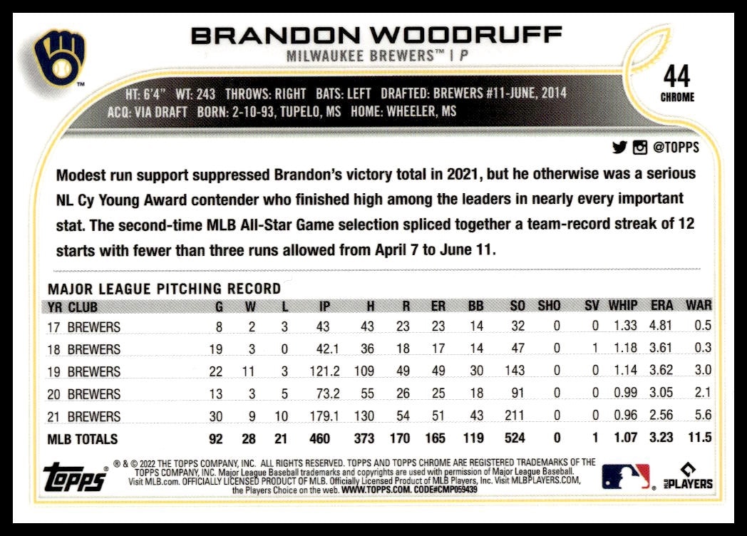 Brandon Woodruff thumbnail 2