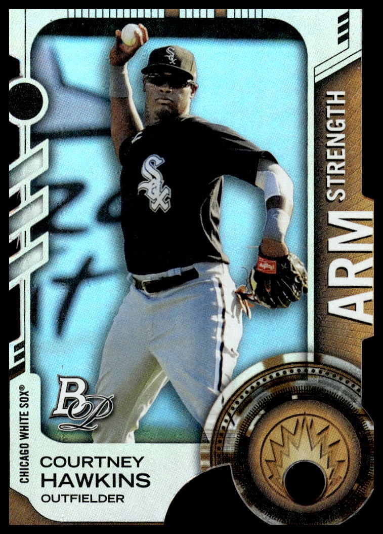 2014 Bowman Platinum Courtney Hawkins #TDC-CH trading card