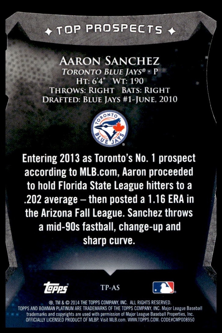 Aaron Sanchez thumbnail 2