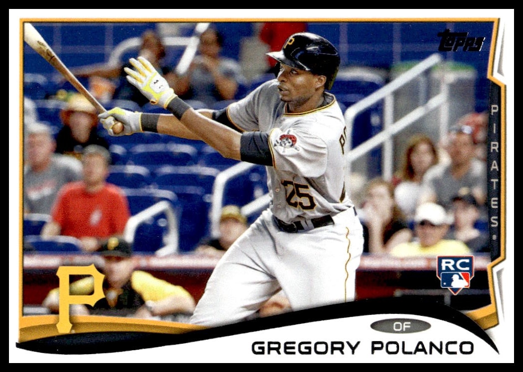 2014 Topps Update Series Gregory Polanco #US-221 trading card