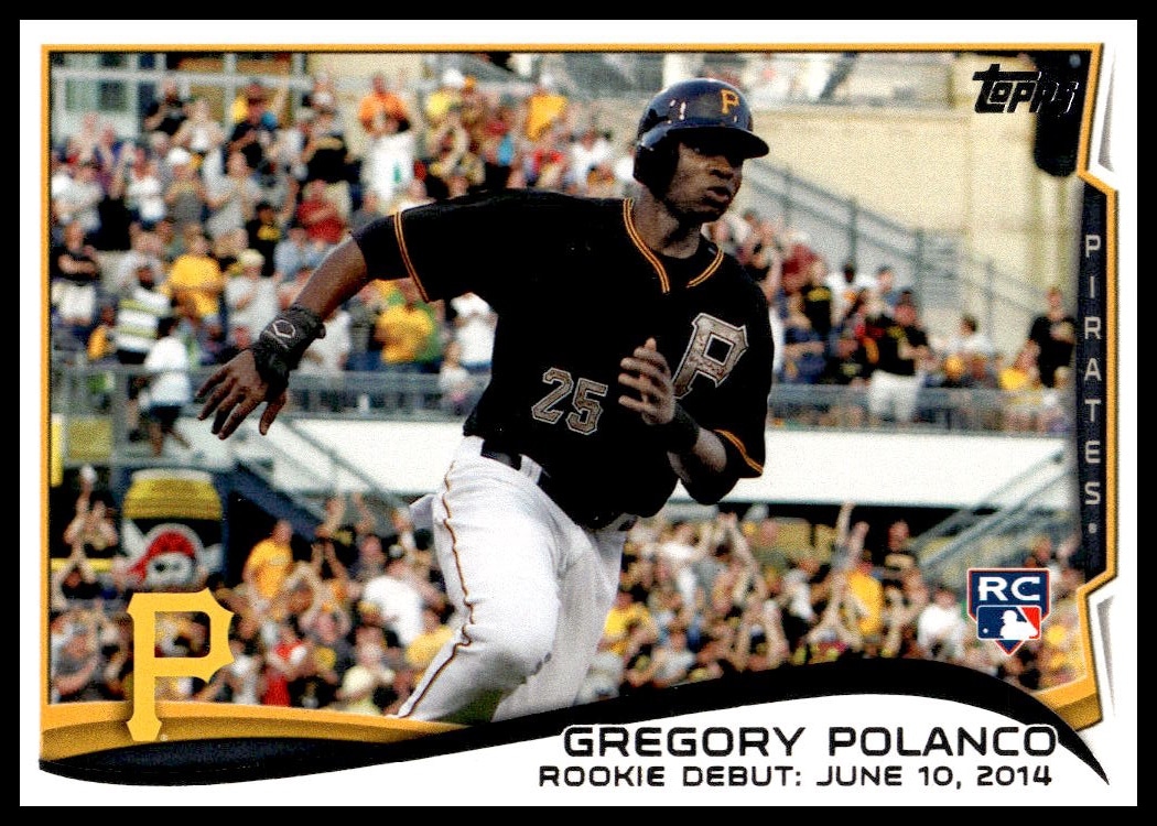 2014 Topps Update Series Gregory Polanco #US-20 trading card