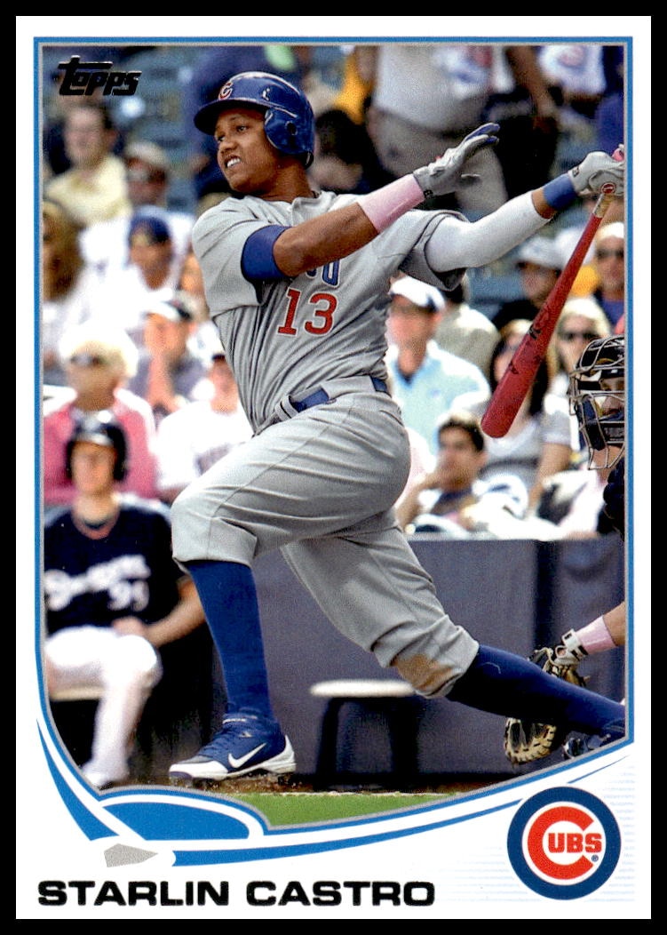 2013 Topps Series 1 Starlin Castro #113 trading card