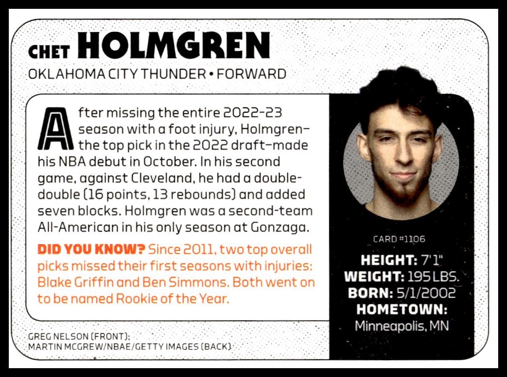 Chet Holmgren thumbnail 2