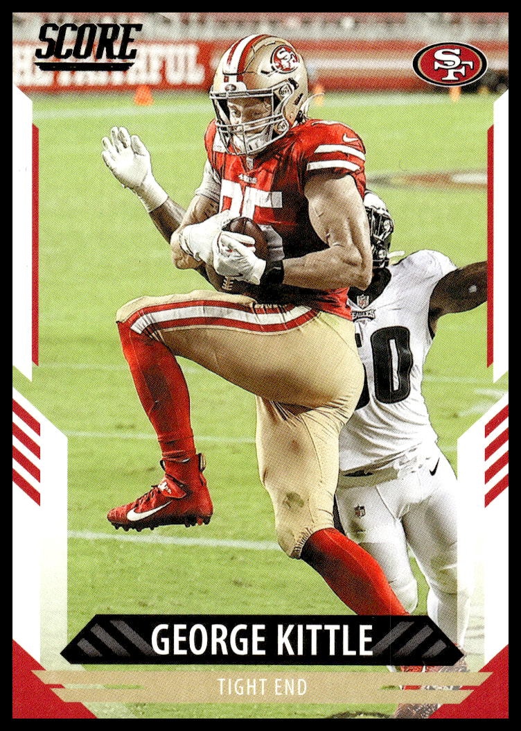 2021 Panini Score George Kittle #261 trading card