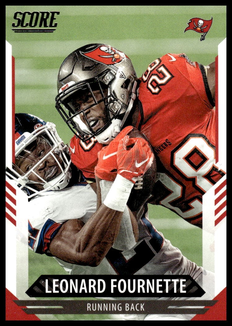2021 Panini Score Leonard Fournette #13 trading card